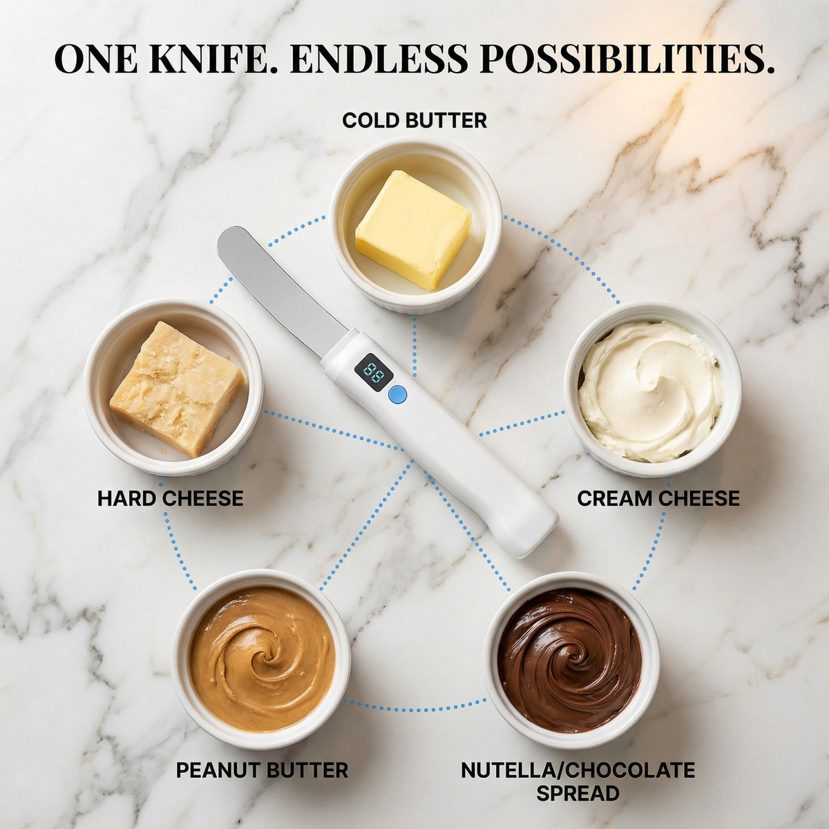 Premium Heated Butter Knife