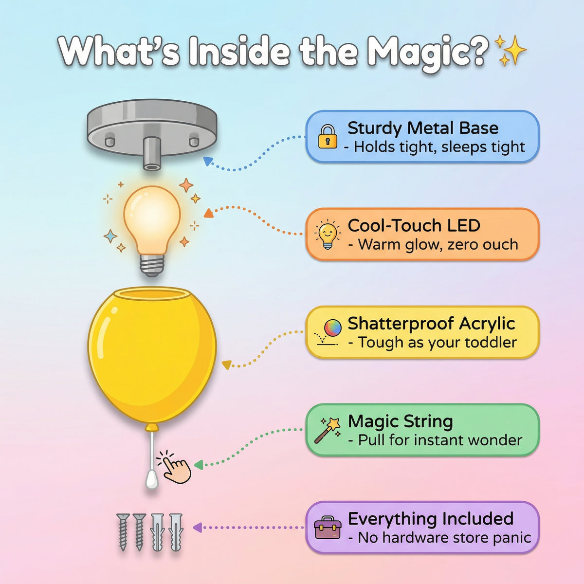 Ventra™ SkyBalloon Lamp