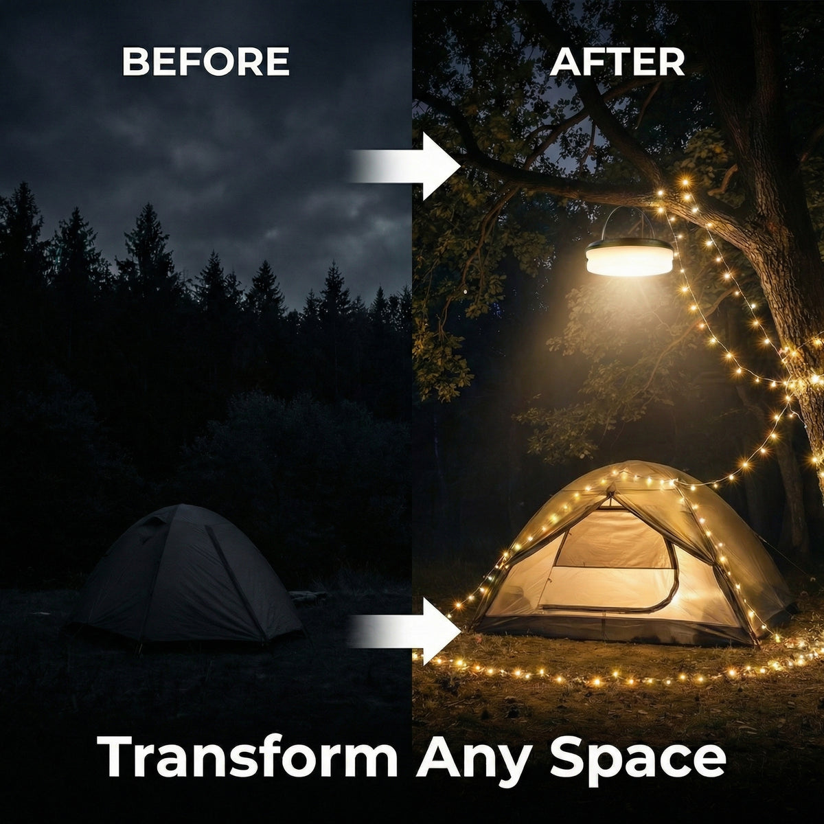 Ventra™ Solar Camping String Lights - 10m LED