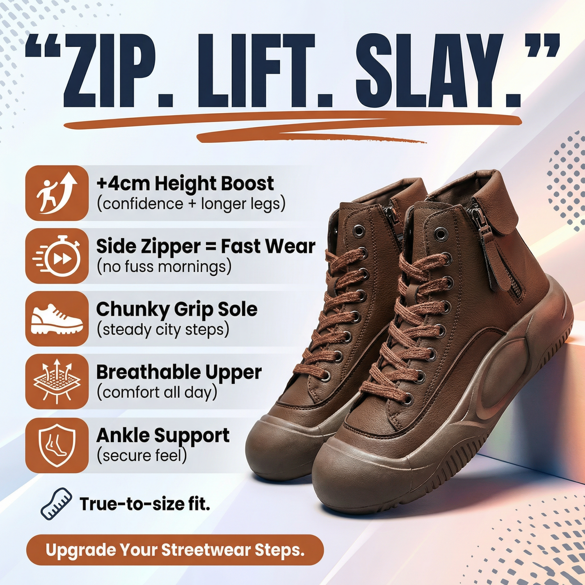 Ventra™ Zipper Shoes
