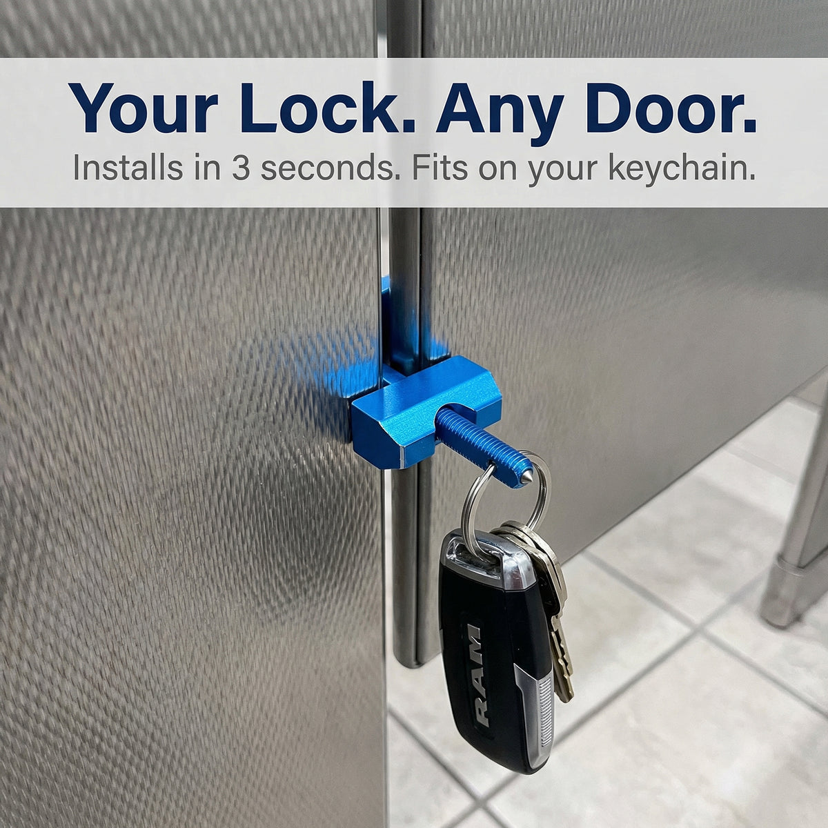 The Smart Safety Keychain Lock