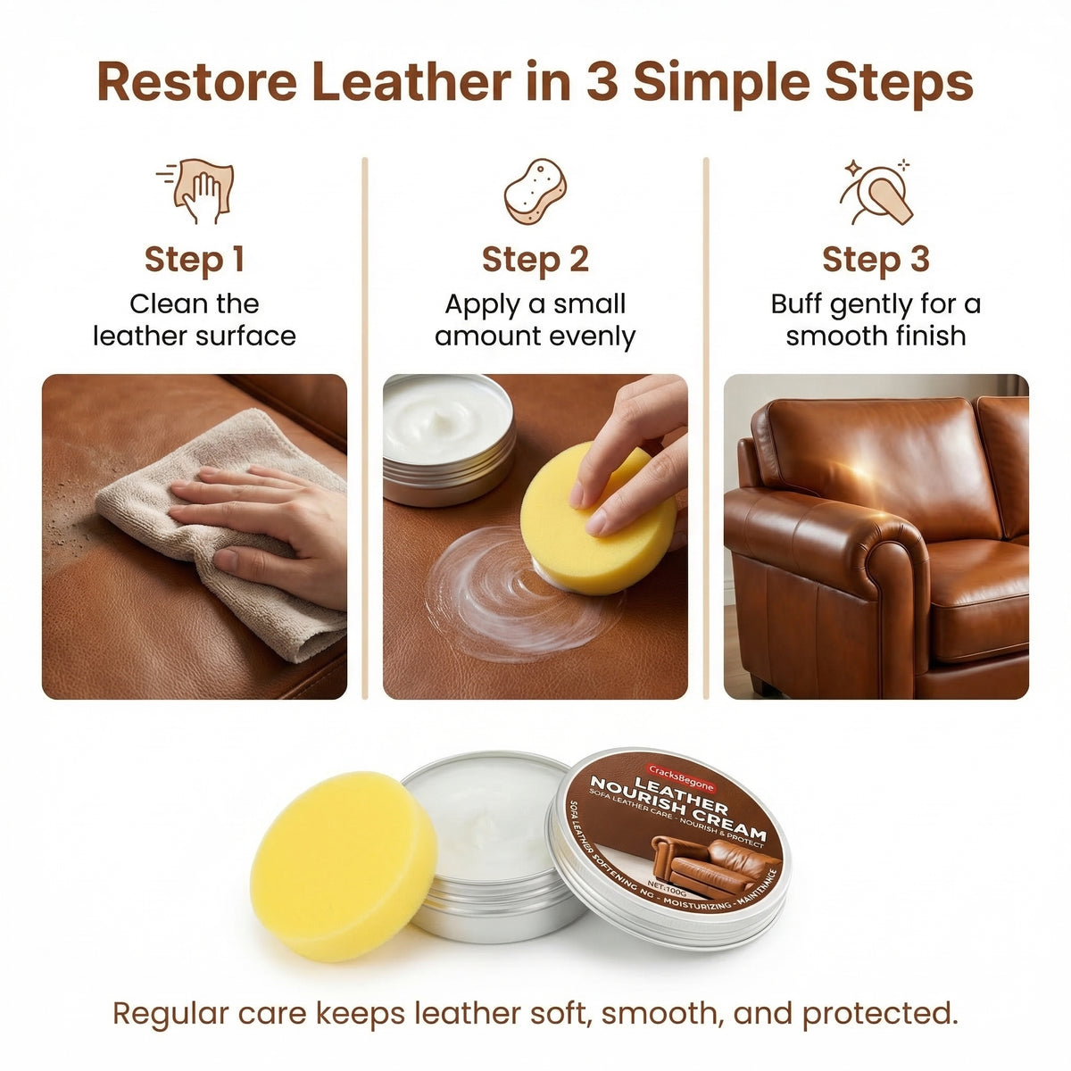 CracksBegone - For Real & Faux Leather