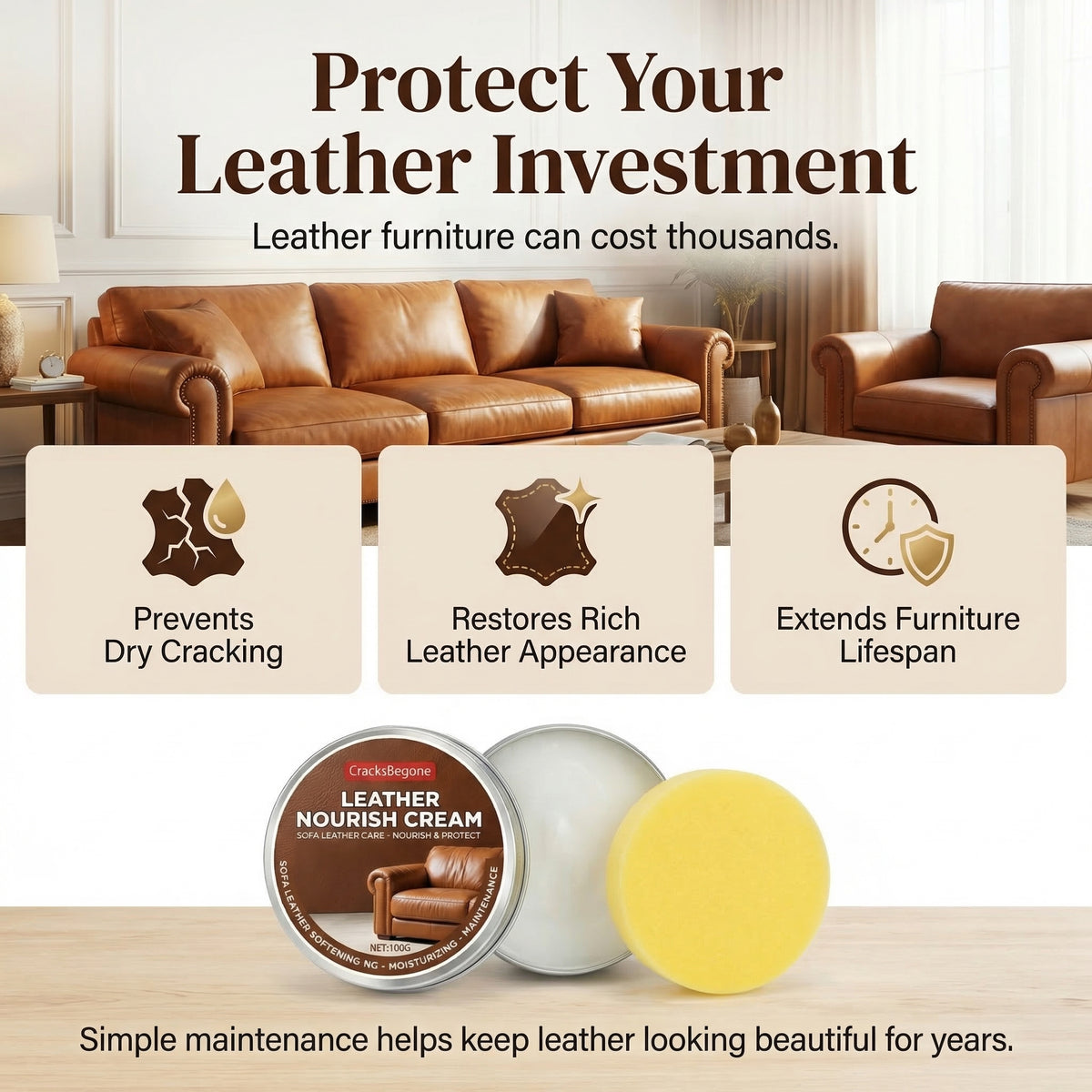 CracksBegone - For Real & Faux Leather