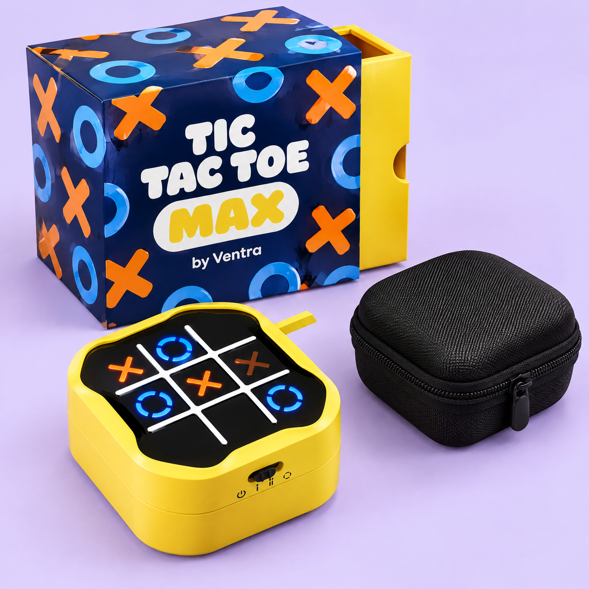 Tic Tac Toe Max with gift box and free travel case