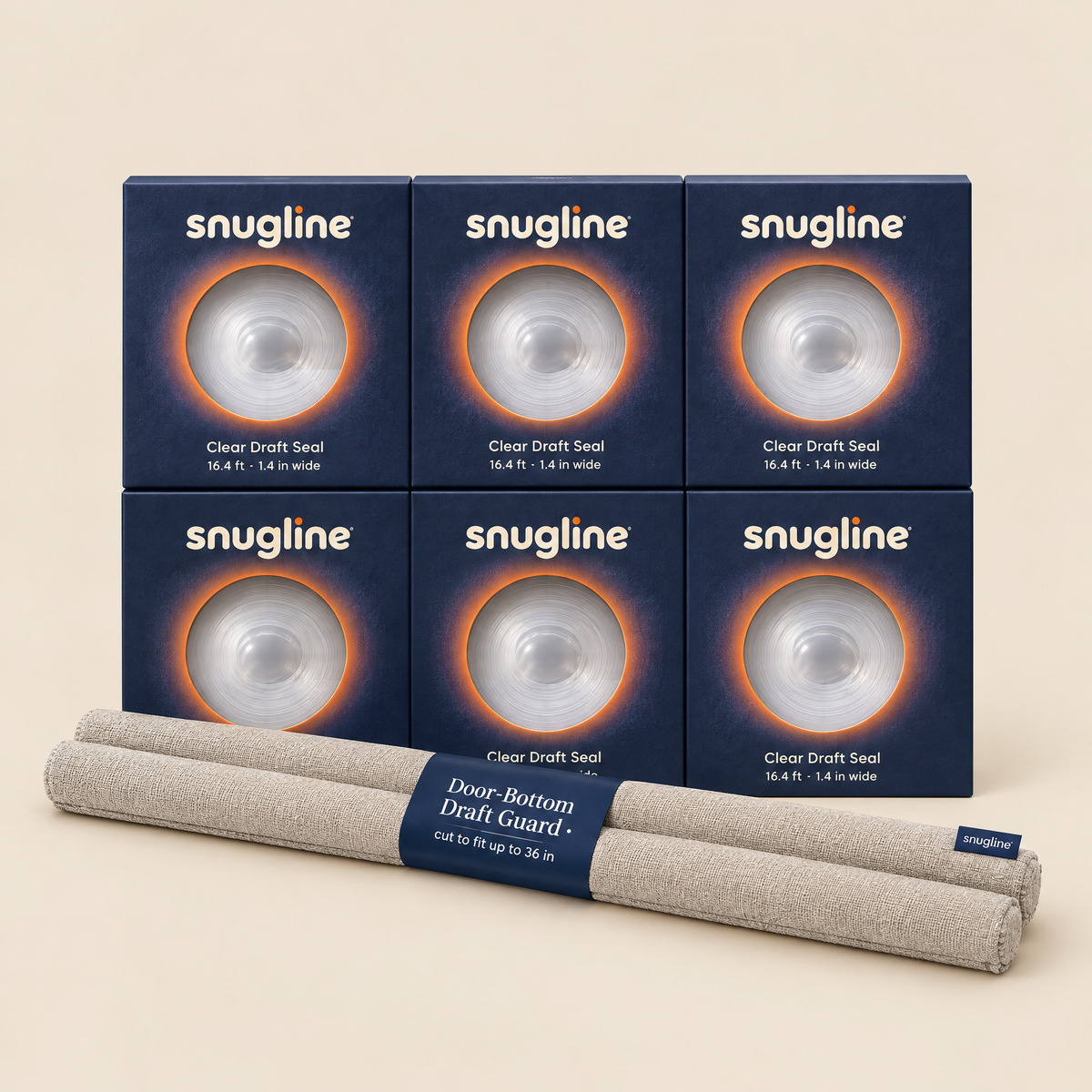 Whole House Kit: 6 rolls and the Door-Bottom Draft Guard