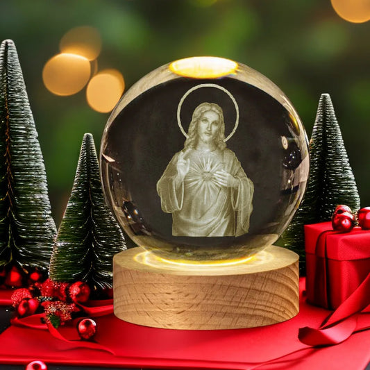 Ventra™ 3D Crystal Jesus Night Light