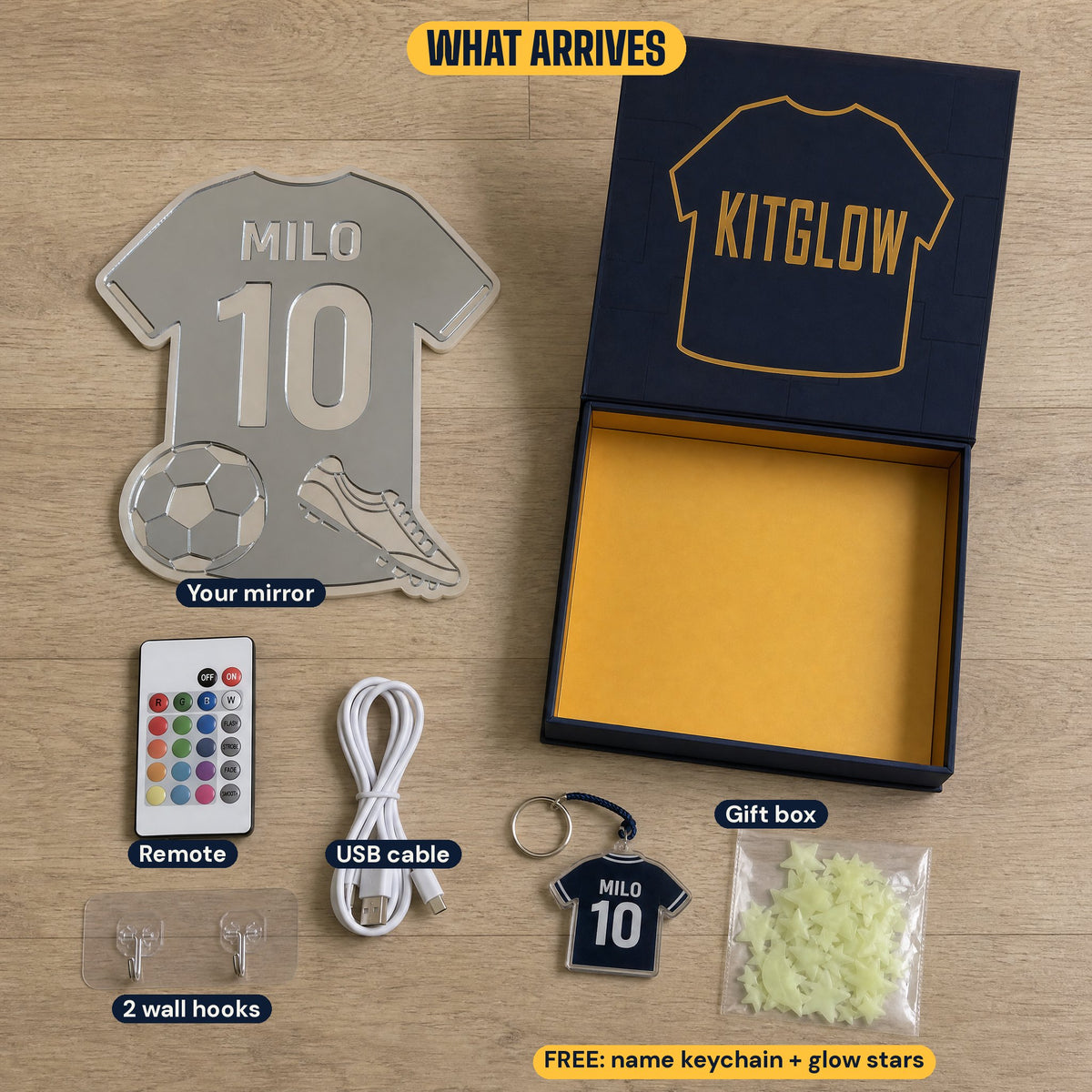 Everything in the box including the free gift