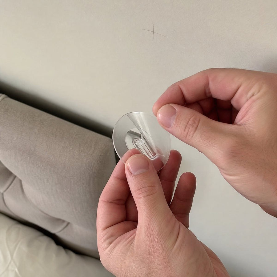 Press the hooks