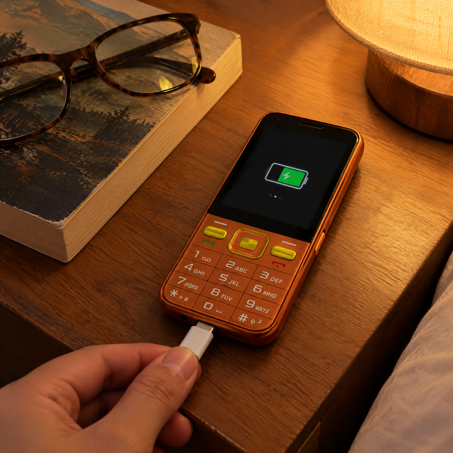 Charging lowkey with a USB-C cable