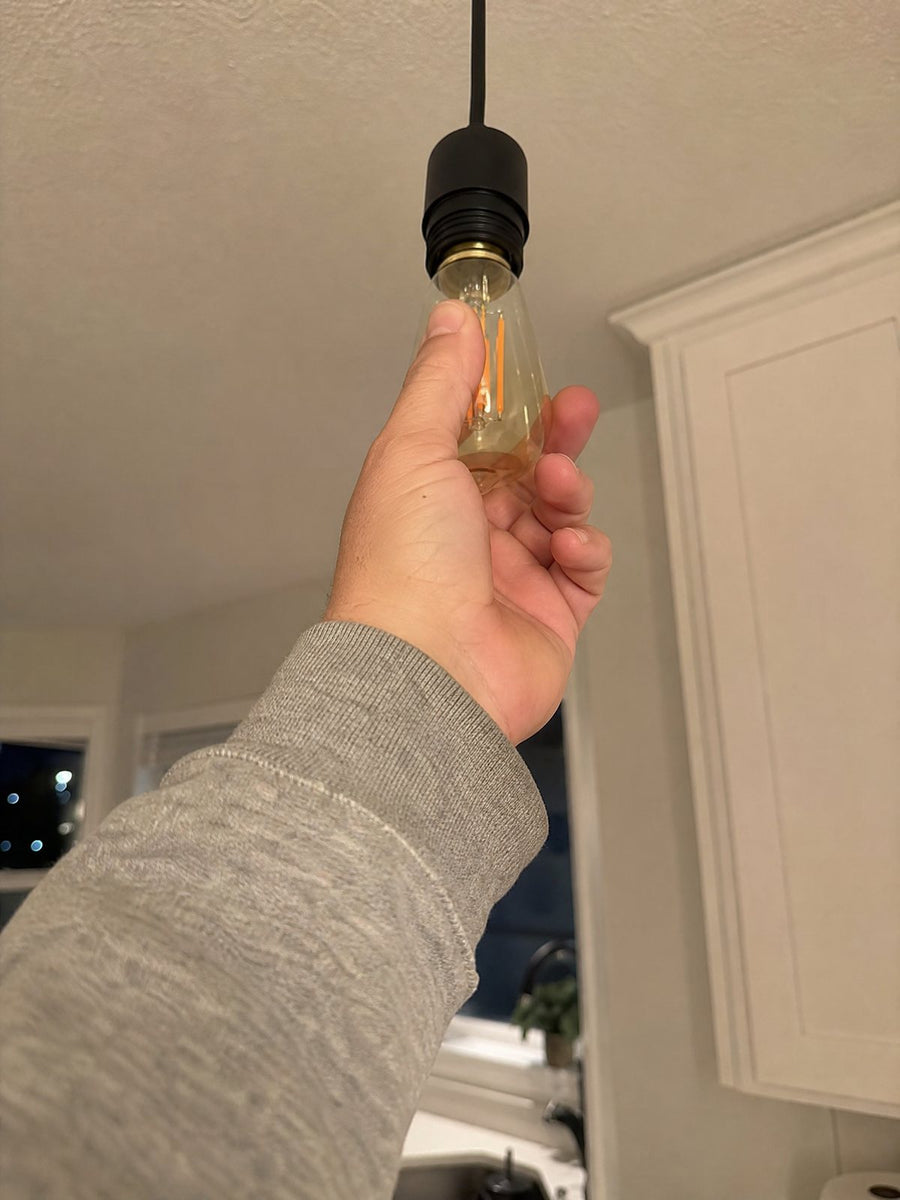 Swap every bulb you see after dark