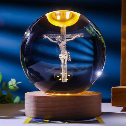 Ventra™ 3D Crystal Jesus Night Light