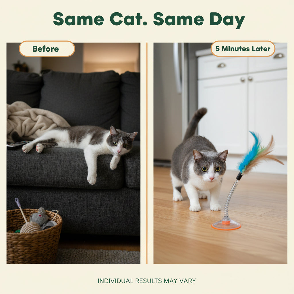 Cat Interactive Bird Toy
