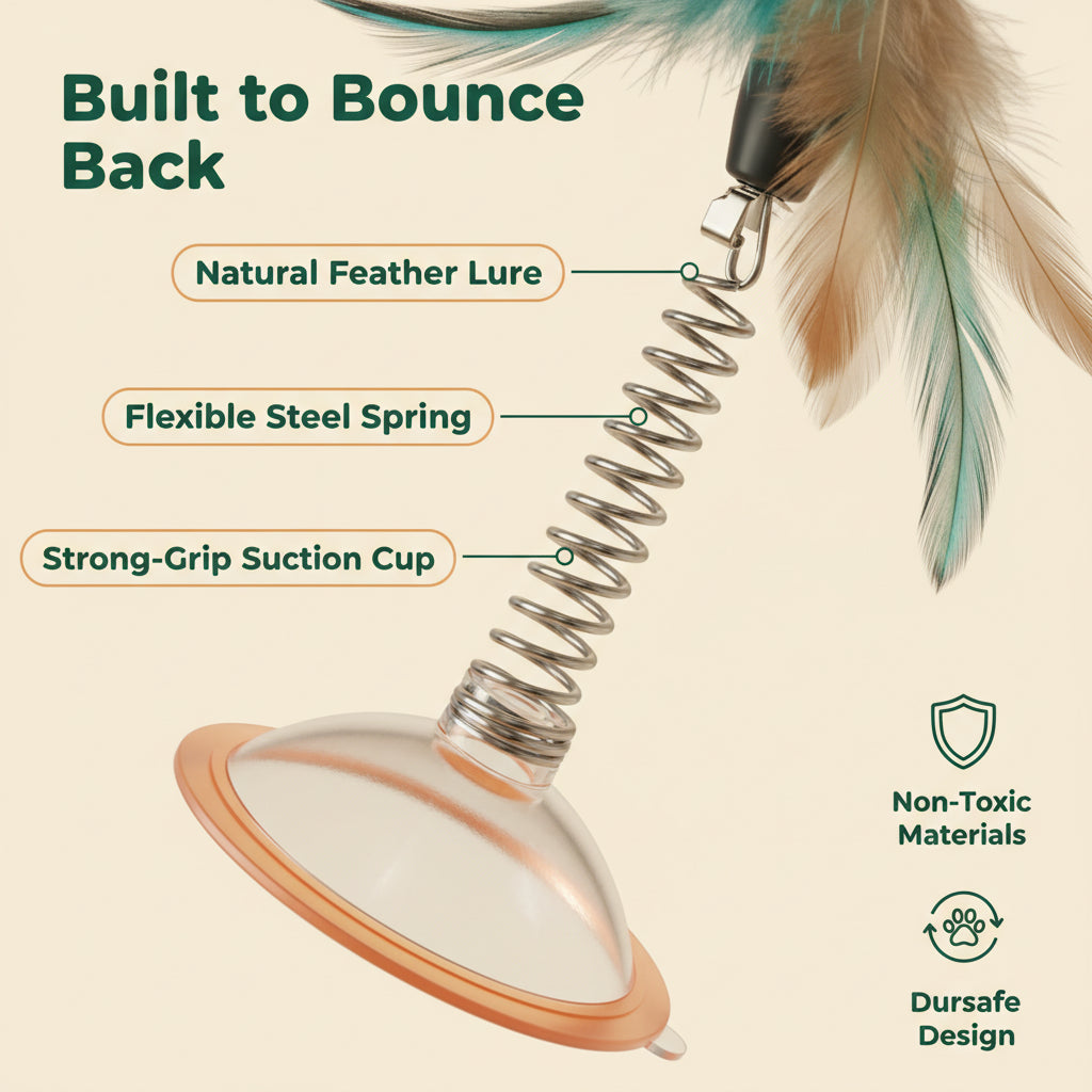 Cat Interactive Bird Toy