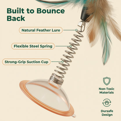 Cat Interactive Bird Toy