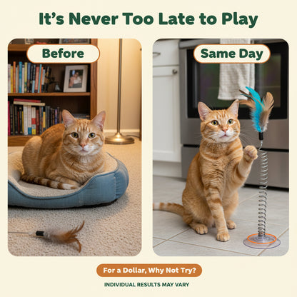 Cat Interactive Bird Toy