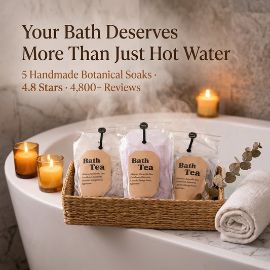 5x Bath Teas