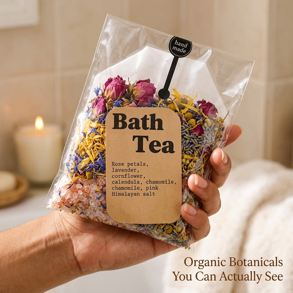 5x Bath Teas