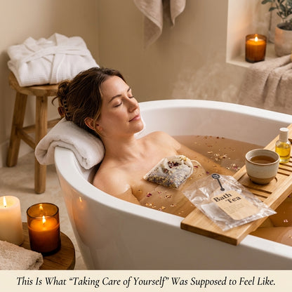 5x Bath Teas