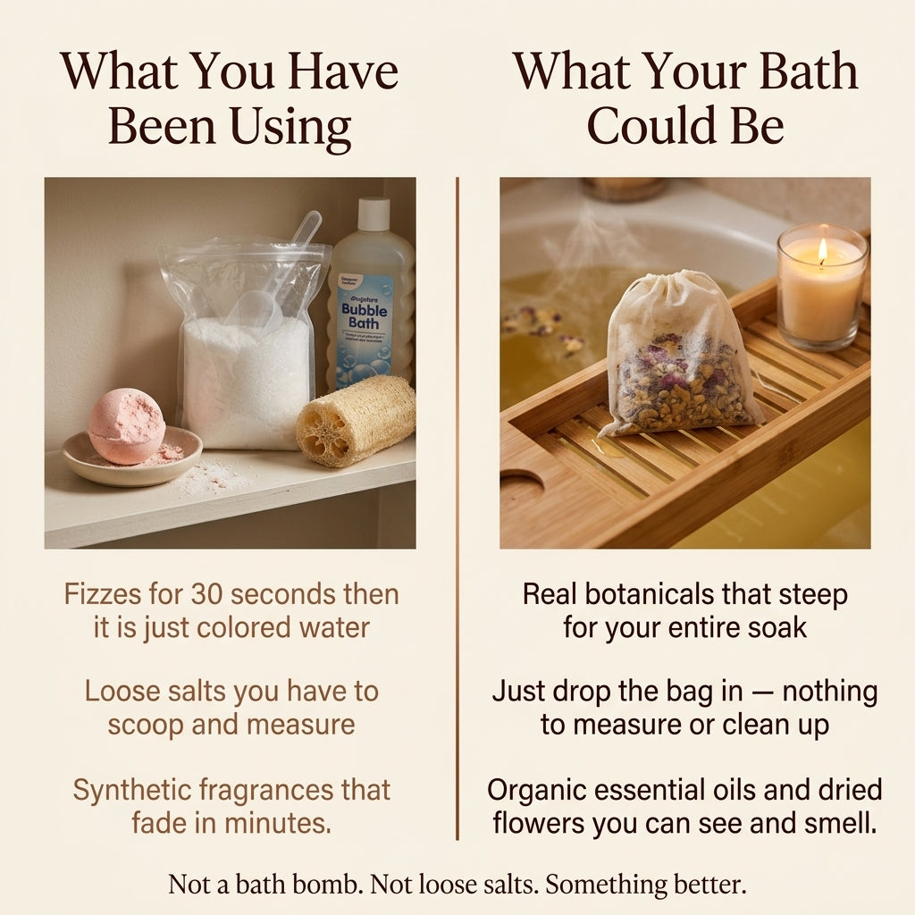 5x Bath Teas