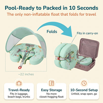 Floatsy, The Foldable Safest Baby Float