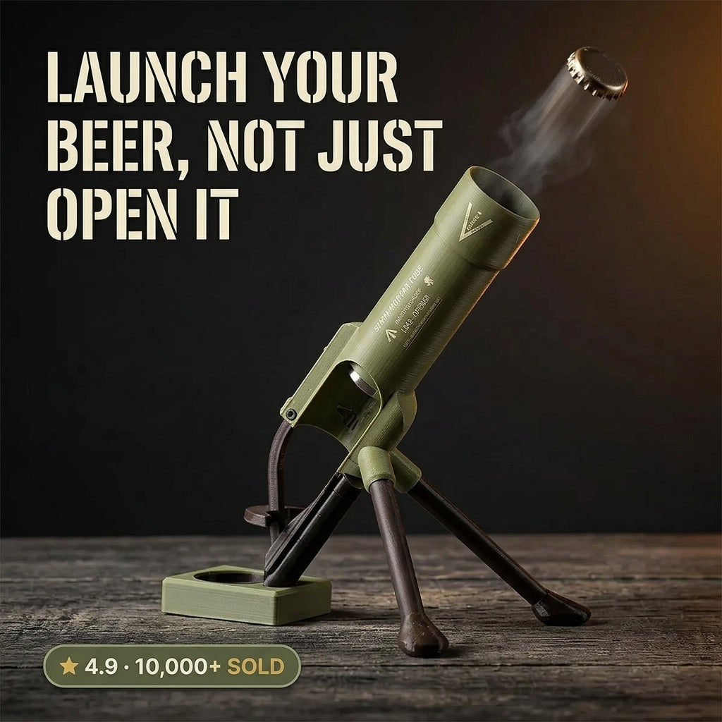 Beer Bottle Cap Launcher