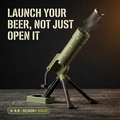 Beer Bottle Cap Launcher
