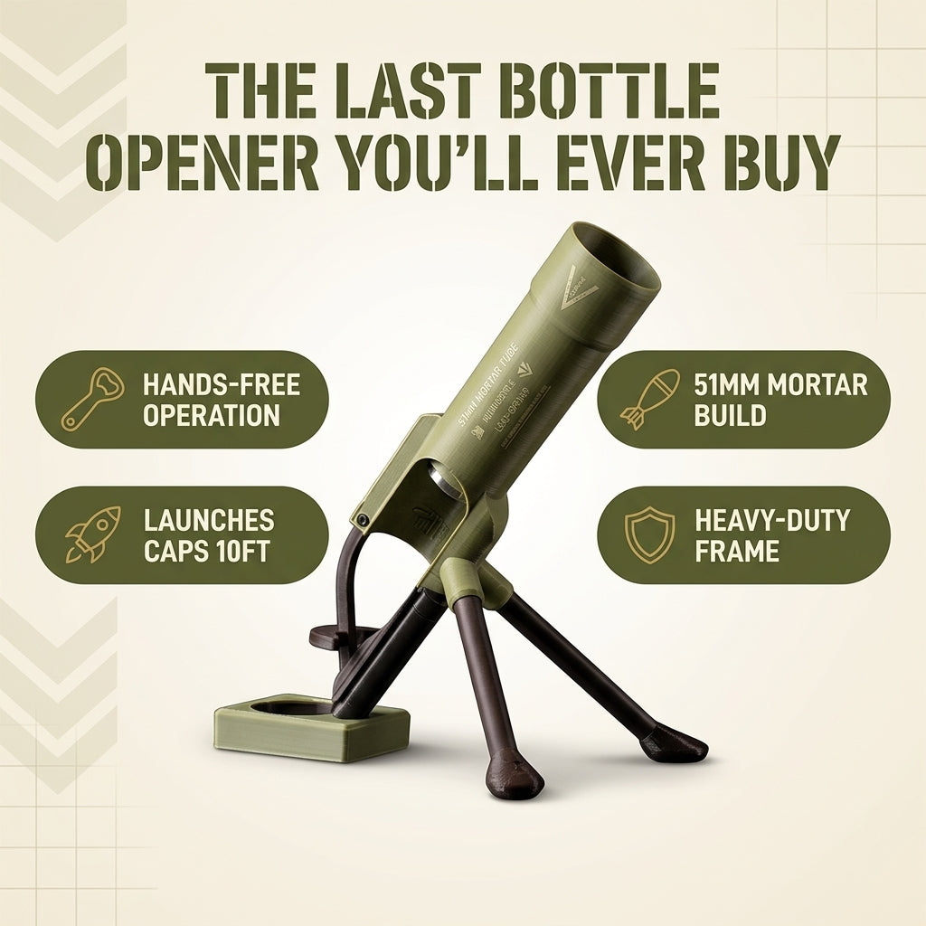 Beer Bottle Cap Launcher
