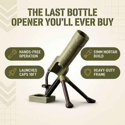 Beer Bottle Cap Launcher