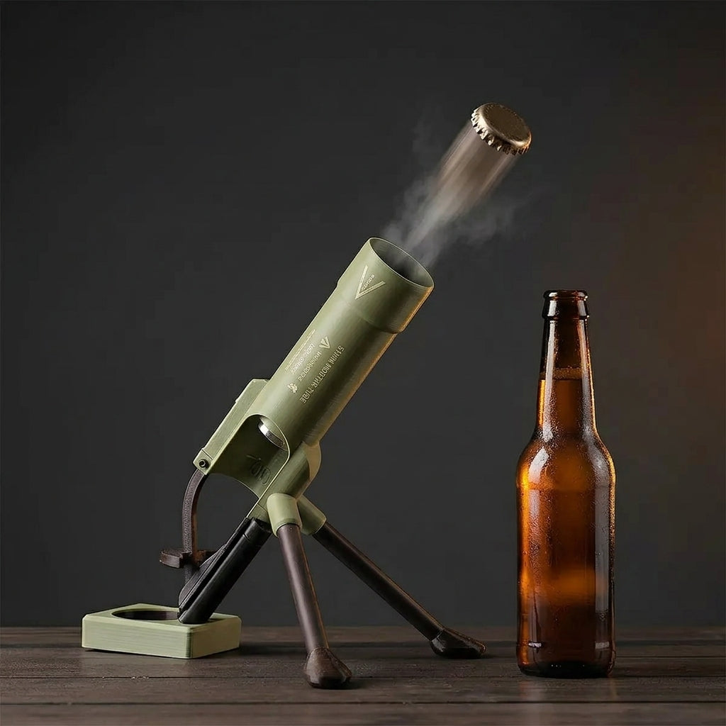 Beer Bottle Cap Launcher