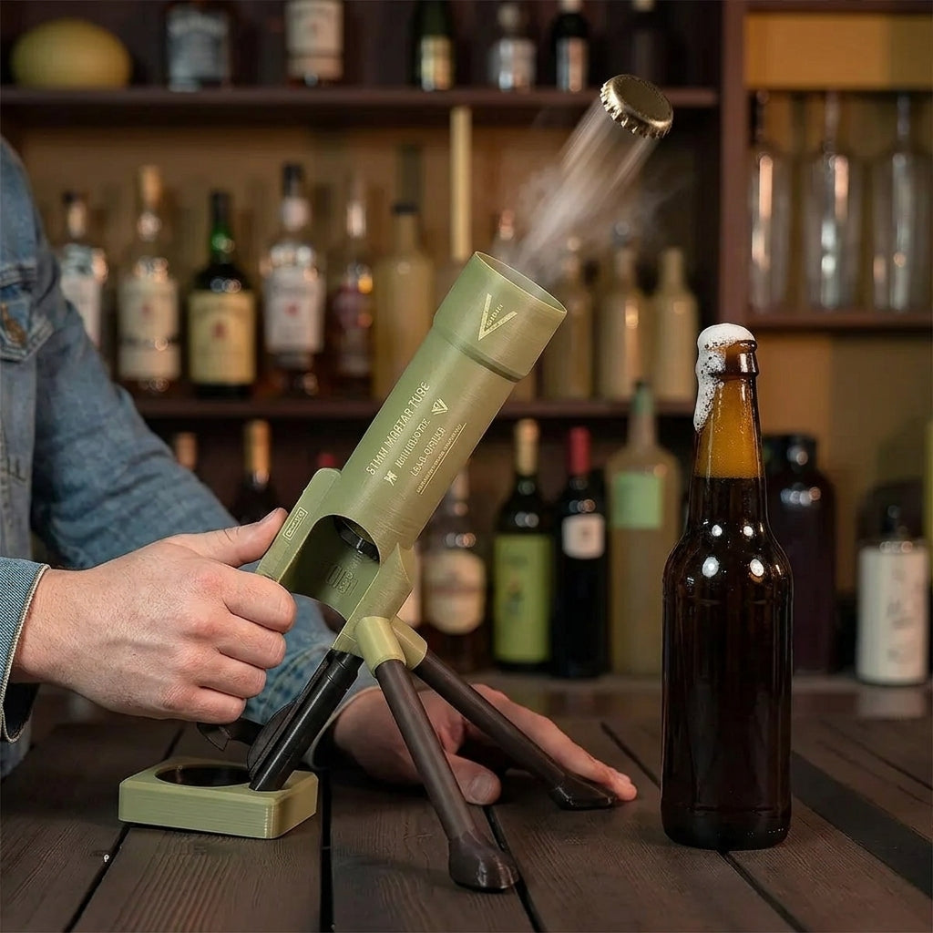 Beer Bottle Cap Launcher