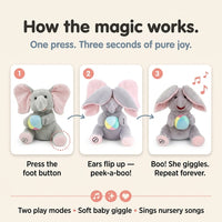 Hide-and-Seek Elephant Plush