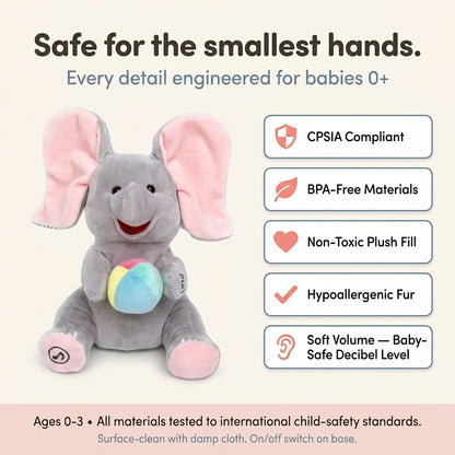 Hide-and-Seek Elephant Plush