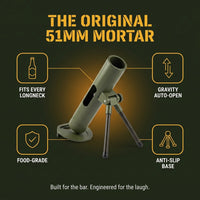 Mortar Beer Bottle Opener