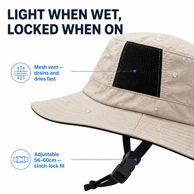Ventra™ Bucket Surf Hat with Neck Flap