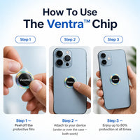Ventra™ Premium EMF Protection Chips | 6 pack
