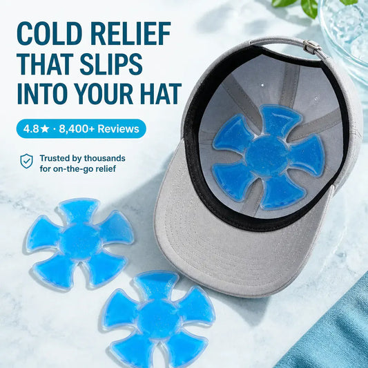 Cooling Gel Hat Pads (3-Pack)