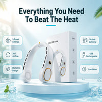 360° Bladeless Cooling Neck Fan