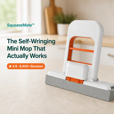 SqueezeMate - Mini Self-Wringing Mop