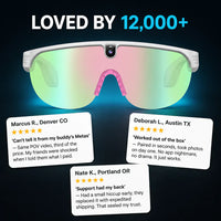 SnapShades Pro - AI Camera Sunglasses