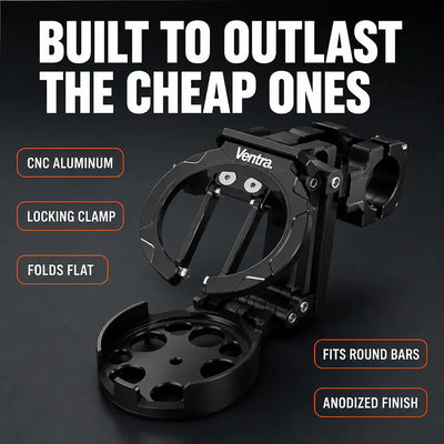 TitanHold - Heavy-Duty Foldable Cup Holder