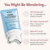 SculptGlow - Retinol Gua Sha Roller Cream