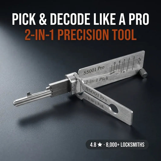 LockCraft 2-in-1 - Precision Lock Pick Set