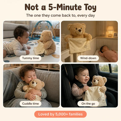The Peek-a-Boo Bear - Talking Plush Toy