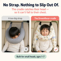 DreamRacer - Kids' Race Car Plush Pillow