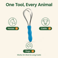 ShedMaster - Double-Sided Deshedding Comb
