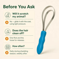ShedMaster - Double-Sided Deshedding Comb