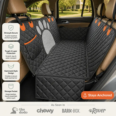 PupHammock - Waterproof Dog Car Seat Cover