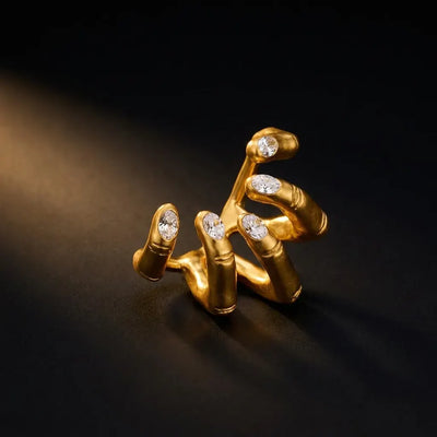 The Prayer Ring - Luxury Statement Piece