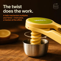 TwistJuice - Ergonomic Citrus Press