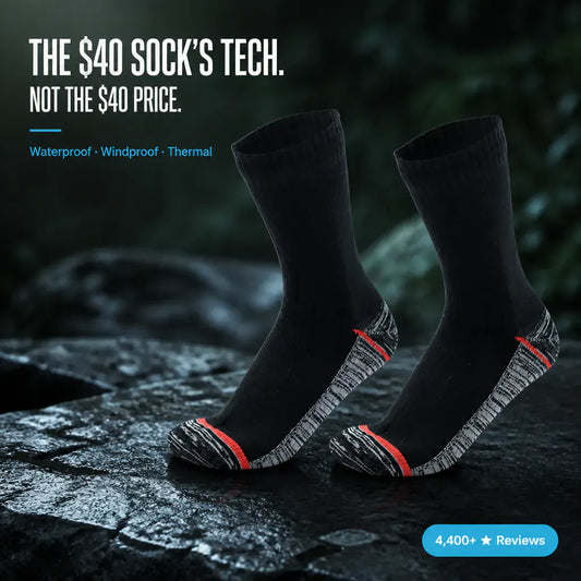 AquaSocks - Waterproof Breathable Hiking Socks